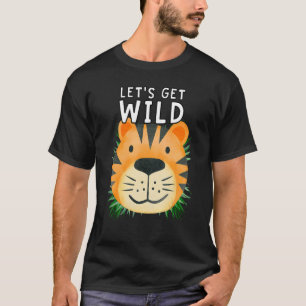 T-shirt Attrapons Wild Zoo Animaux Safari Jour de fête au