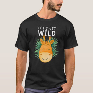 T-shirt Attrapons Wild Zoo Animaux Safari Party au zoo