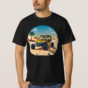 T-shirt ATV Buggy Traversant le Désert