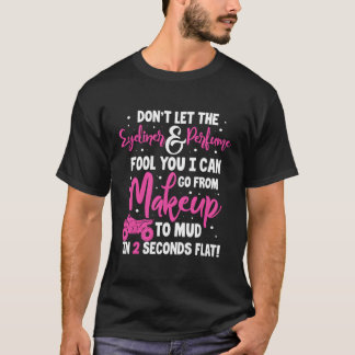 T-shirt Atv Quad Vélo Drôle Ne Laissez Pas Le Parfum Eyeli