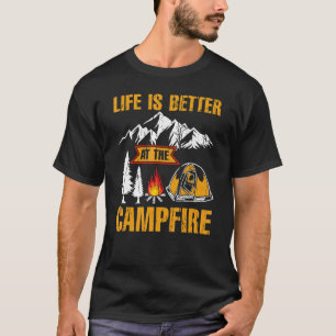 T-shirt Au Camping Camper Camping Camping Camping