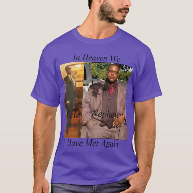 T-shirt Au ciel, nous nous rencontrons à nouveau (Devant)