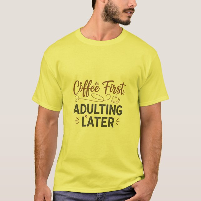 T-shirt au citron (Devant)