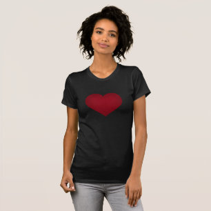 T-shirt au coeur de Crimson