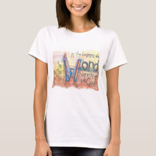 T-shirt Au commencement