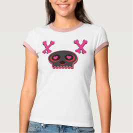 T-shirt au crâne mignon Eyed Coeur