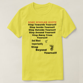 T-shirt Au-delà de vous-même - Chemise T-Shirt, Boursière 
