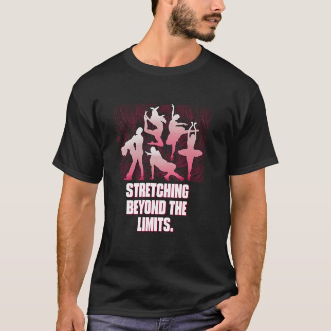 T-shirt Au-Delà Des Limites Drôle Humour Danse Dan (Devant)