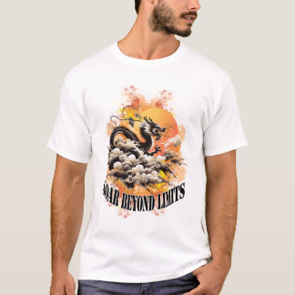 T-shirt Au-delà des limites Hommes blancs