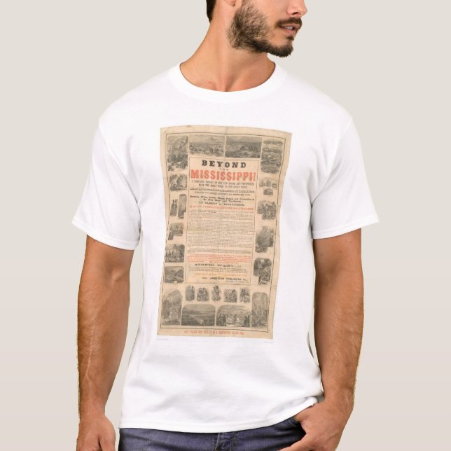 T-shirt Au delà du Mississippi (0023A) (Devant)
