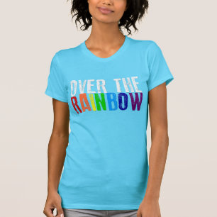 T-shirt Au-dessus de l'arc-en-ciel