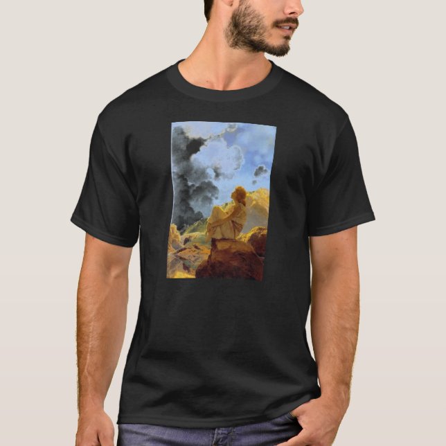 T-shirt Au-dessus de l'arc-en-ciel (Devant)