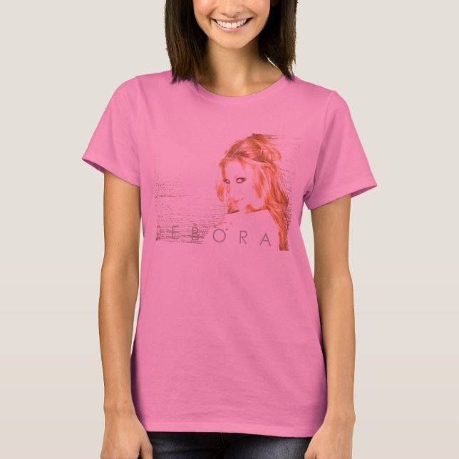 T-shirt Au-dessus de l'épaule Deborah Gibson (Devant)