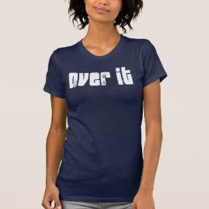 T-shirt au-dessus de l'itwht