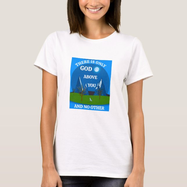 T-shirt au-dessus de vous (Devant)