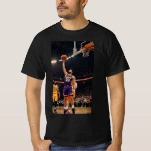 T-shirt Au-dessus du bord : Chemise de basket volante