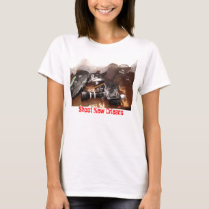 T-shirt au-dessus du cinéma, pousse la Nouvelle-Orléans