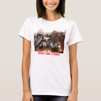 T-shirt au-dessus du cinéma, pousse la Nouvelle-Orléans