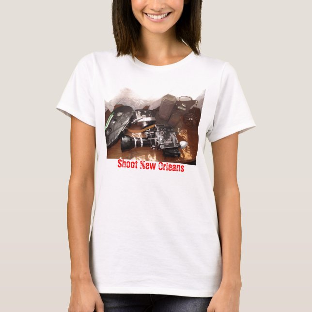 T-shirt au-dessus du cinéma, pousse la Nouvelle-Orléans (Devant)
