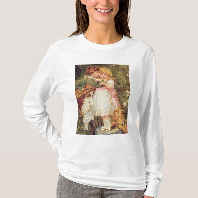 T-shirt Au-dessus du mur de jardin (Devant)