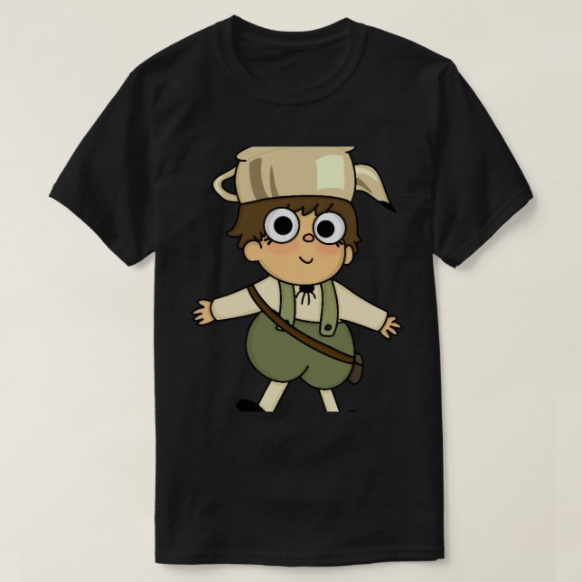T-shirt Au-dessus du mur du jardin Greg (Design devant)