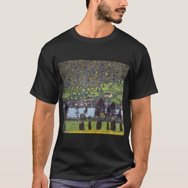 T-shirt Au Lac Atter, Gustav Klimt (Devant)