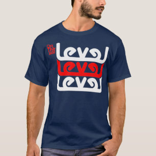 T-shirt Au Niveau Retro Stacked Masonic Premium