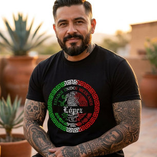 T-shirt au nom de famille López 