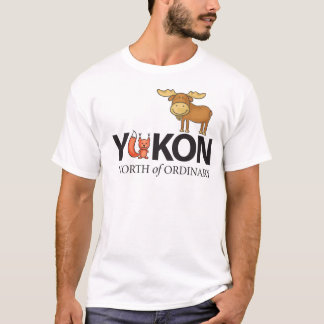 T-shirt Au nord des conceptions rusées ordinaires