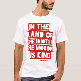 T-shirt Au pays des Idiots