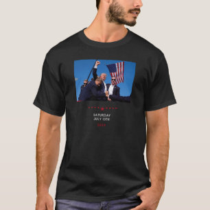 T-shirt Au Rassemblement Donald Trump En Pennsylvanie