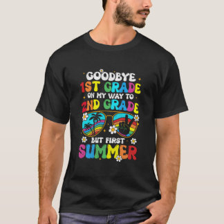 T-shirt Au revoir 1ère année de fin d'études à la 2e année