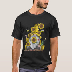T-shirt Au revoir 2021 Bonjour 2022 Bonne année Sunflower 