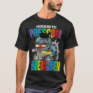 T-shirt Au revoir à la maternelle, bonjour le camion monst