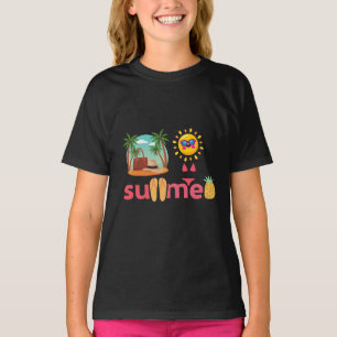 T-shirt Au revoir École, Bonjour Summer Beach Et Sun
