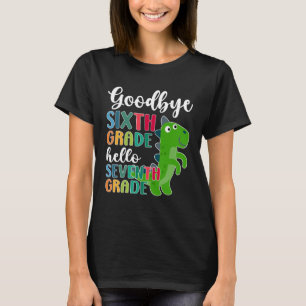 T-shirt Au revoir sixième année Heureux dernier jour de 6e