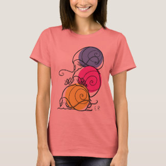 T-Shirt au stylo féminin en stapet
