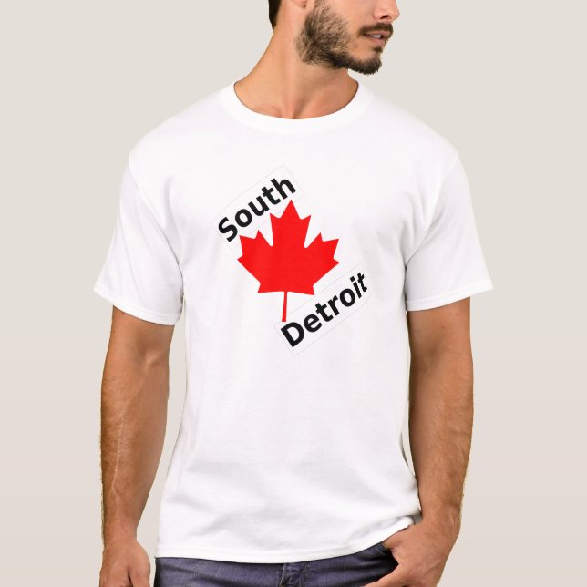 T-shirt Au sud de Detroit, c'est... (Devant)