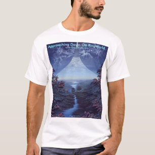 T-shirt Aube de approche sur le monde d'anneau