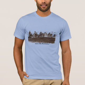 T-shirt "aube des traqueurs plats "