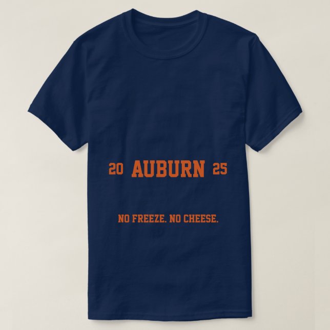 T-shirt Auburn Tigers 2025 (Design devant)