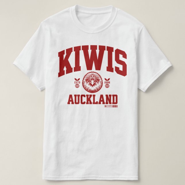 T-shirt Auckland Kiwis (Design devant)