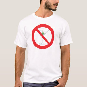 T-shirt Aucun alcool - conception de Martini