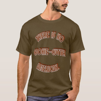 T-shirt Aucun Américain de Biscuit-Coupeur