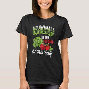 T-shirt Aucun Animal N'A Été BLESSÉ