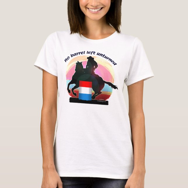 T-shirt Aucun baril laissé Unturned (Devant)