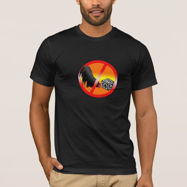 T-shirt Aucun Cockblock autorisé (Devant)