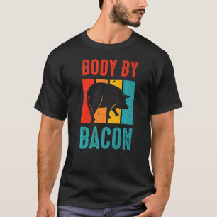 T-shirt Aucun Corps De Carbe Par Bacon Ketogène Diet 3