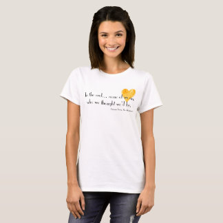 T-shirt Aucun de nous n'est qui nous avons pensé que nous