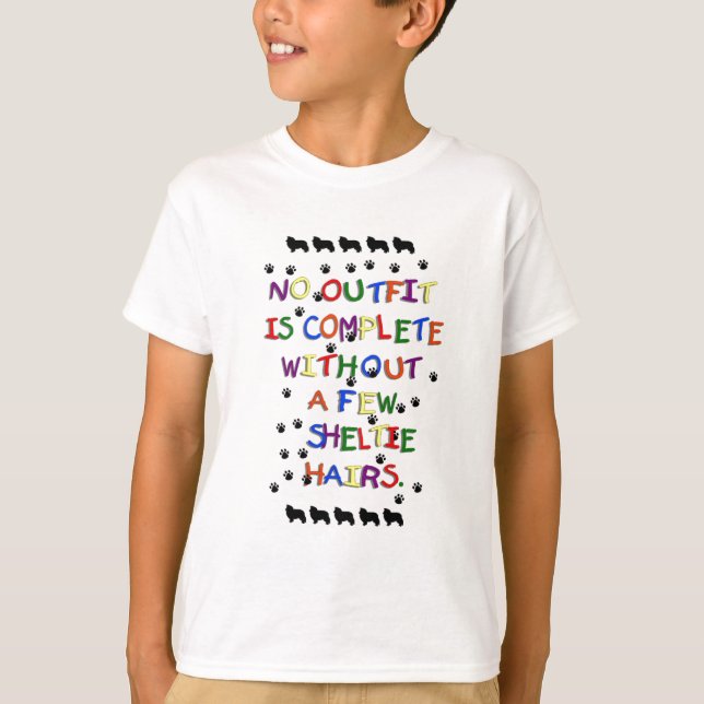 T-shirt Aucun équipement n'est complet sans cheveux de (Devant)
